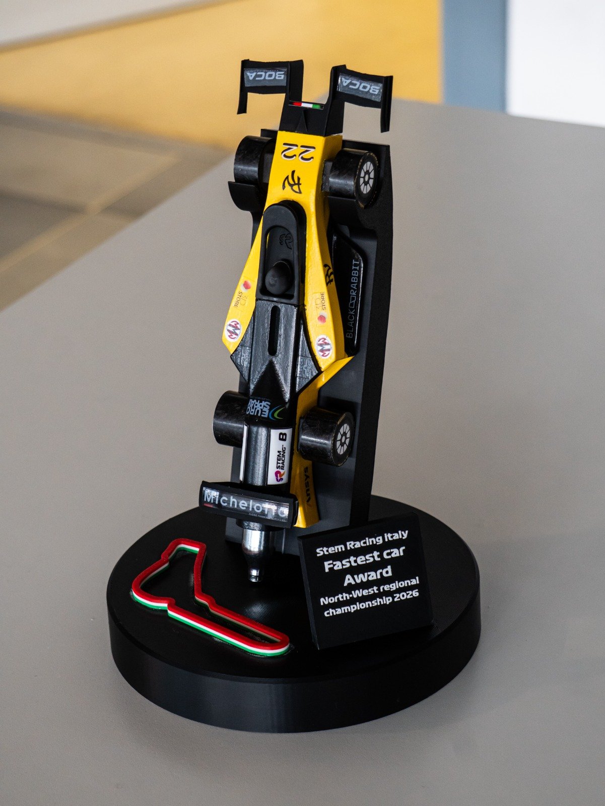 First place trophy